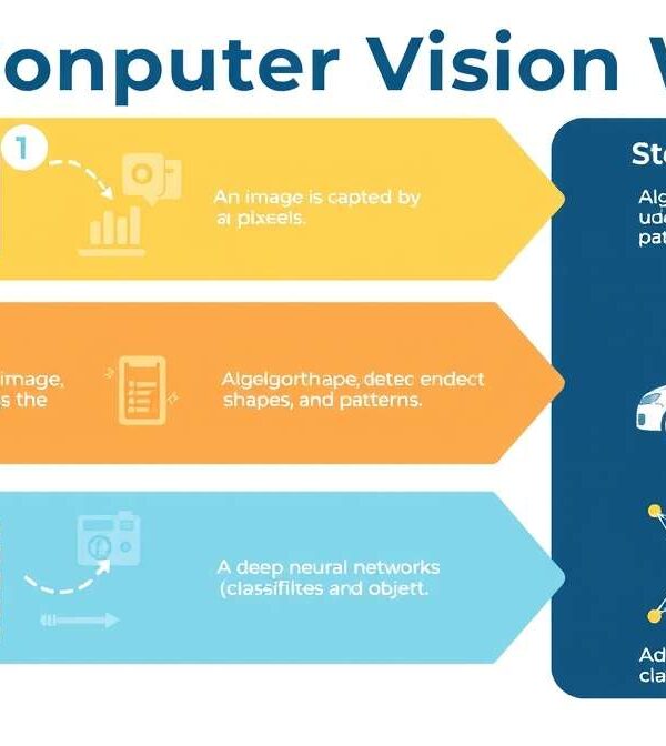 بینایی ماشین (Computer Vision) شاخه‌ای از هوش مصنوعی است که به کامپیوترها توانایی درک تصاویر می‌دهد. با کاربردها و ساختار آن آشنا شوید.