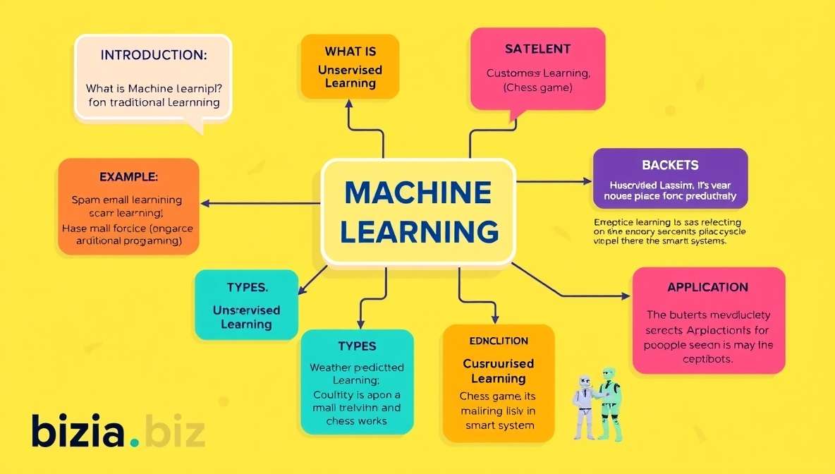 یادگیری ماشین داده‌ها رو نگاه می‌کنه و خودش الگوها رو پیدا می‌کنه.